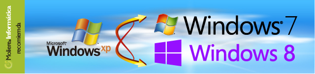 Trabajar con Windows XP tiene riesgos